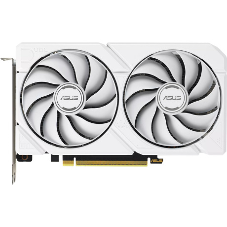 Видеокарта Asus DUAL-RX9060XT-16G-WHITE белый - фото 1