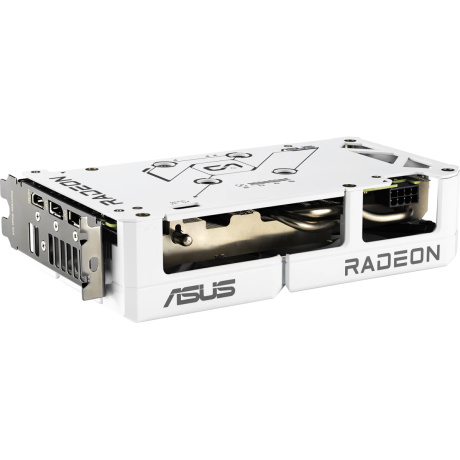Видеокарта Asus DUAL-RX9060XT-16G-WHITE белый - фото 8