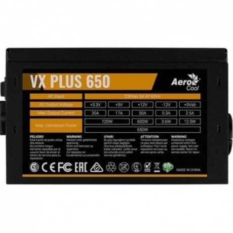 Блок питания FORMULA ATX 650W VX PLUS - фото 6