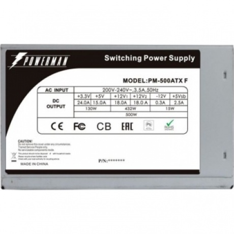 Блок питания Powerman 500W PM-500ATX-F (6118741) - фото 3