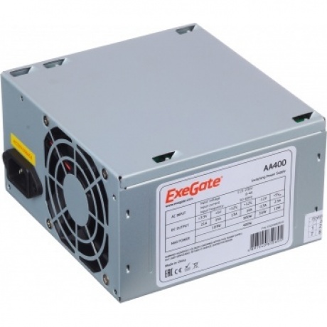 Блок питания ExeGate 400W ATX-AA400 (EX253682RUS) - фото 1