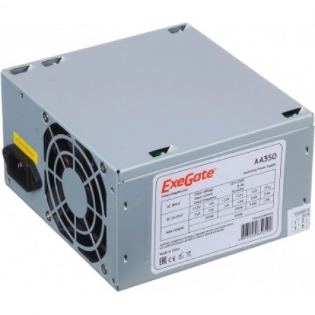 Блок питания ExeGate 350W ATX-AA350 (EX253681RUS) Grey