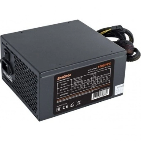 Блок питания ExeGate 1000W ATX-1000PPX RTL (EX222115RUS) Black