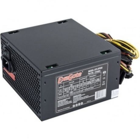 Блок питания ExeGate 500W ATX-XP500 (EX219463RUS-S) Black - фото 1