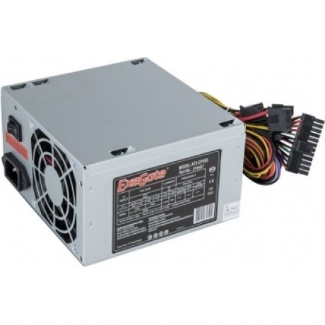 Блок питания ExeGate 500W ATX-CP500 (EX219457RUS-S) Grey - фото 1