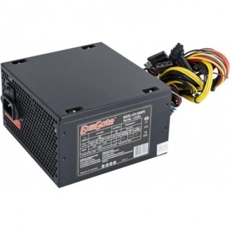 Блок питания ExeGate 500W ATX-500NPX (EX224734RUS) Black