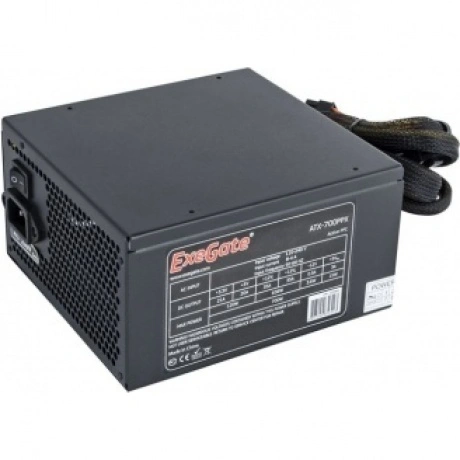 Блок питания ExeGate 700W ATX-700PPX (EX220362RUS) Black