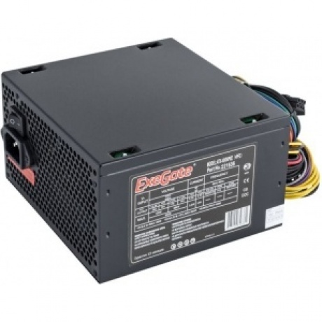 Блок питания ExeGate 450W ATX-450NPXE (EX221637RUS) Black - фото 1