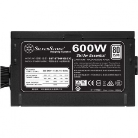 Блок питания SilverStone 600W SST-ST60F-ES230 черный (G540ST600E23220) - фото 7