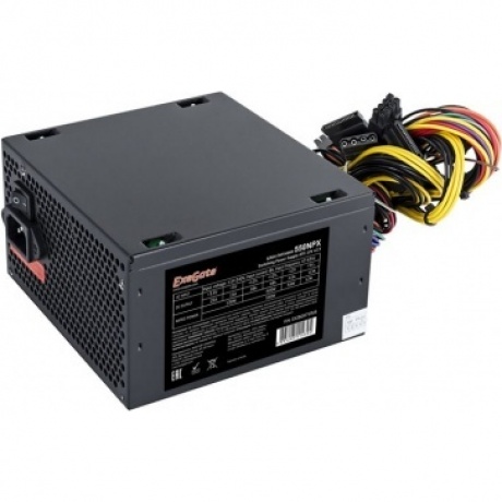 Блок питания ExeGate 550W 550NPX (EX282071RUS) Black - фото 1