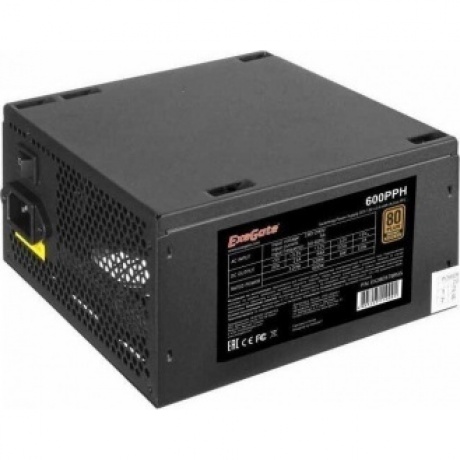 Блок питания ExeGate 600W 600PPH (EX280578RUS) Bronze - фото 2