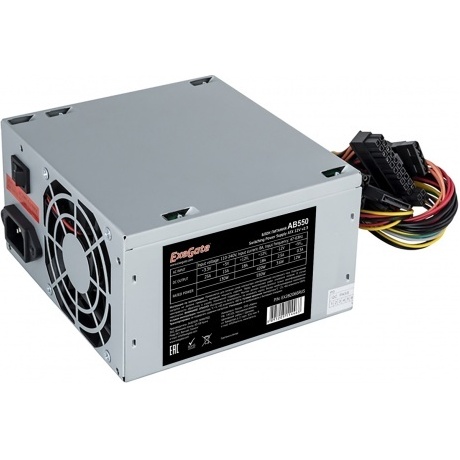 Блок питания ExeGate 550W AB550 (EX282066RUS) - фото 1