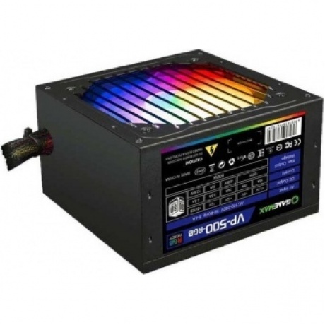 Блок питания GameMax VP-500-RGB-MODULAR 500W - фото 1