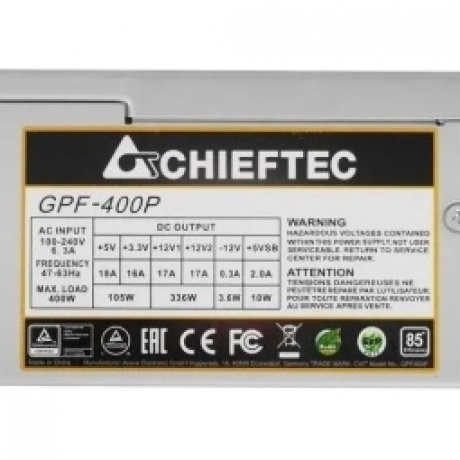 Блок питания Chieftec Smart GPF-400P 400W OEM - фото 4