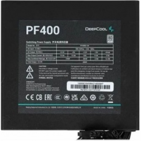 Блок питания Deepcool PF400 400W (R-PF400D-HA0B-EU) - фото 4