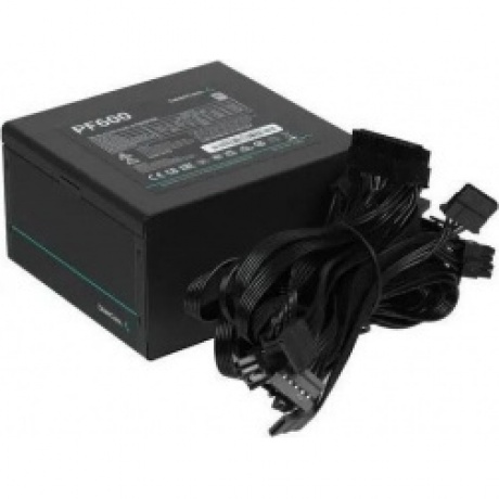 Блок питания Deepcool PF600 600W (R-PF600D-HA0B-EU) - фото 1