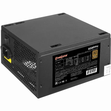 Блок питания ExeGate 600PPH-S 600W 80 Plus Bronze (EX280578RUS-S...