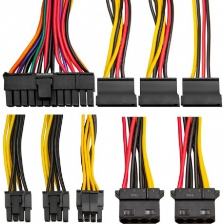 Блок питания ExeGate M600 600W Black (EX292237RUS) - фото 4