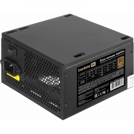 Блок питания ExeGate 400PPH Bronze 400W ATX EX292159RUS - фото 2