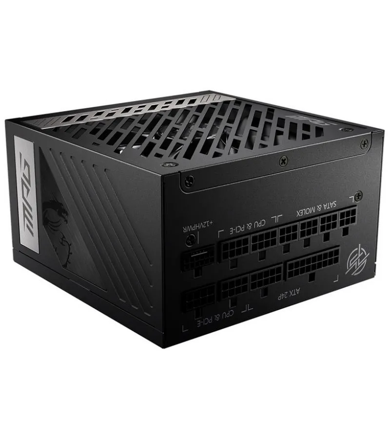 Блок питания MSI MPG A1000G PCIE5 1000W Gold - фото 1