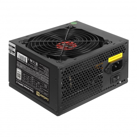Блок питания ExeGate 500W 500PPH-LT ATX black (EX282040RUS) - фото 1