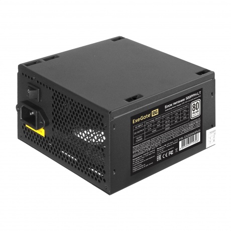 Блок питания ExeGate 500W 500PPH-LT ATX black (EX282040RUS) - фото 2