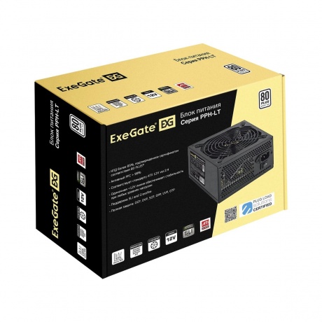 Блок питания ExeGate 900W 900PPH-LT black (EX292155RUS) - фото 5