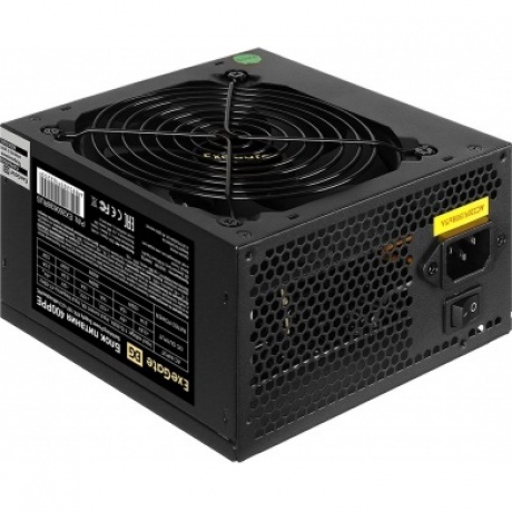 Блок питания ExeGate 400W 400PPE black (EX260638RUS-PC) - фото 2
