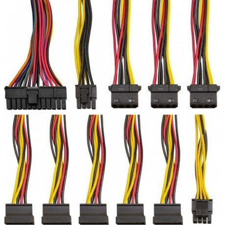 Блок питания ExeGate 400W 400PPE black (EX260638RUS-PC) - фото 5