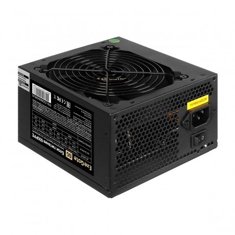 Блок питания ExeGate 600W 600PPE black (EX260643RUS-PC) - фото 2