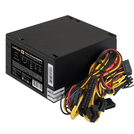 Блок питания ExeGate 800W 800NPX  black (EX292181RUS) - фото 2