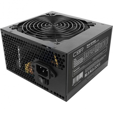 Блок Питания CBR ATX 600W черный (PSU-ATX600-12GM) - фото 1