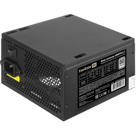 Блок питания ExeGate 450W 450PPH-LT black (EX292150RUS-S) - фото 2
