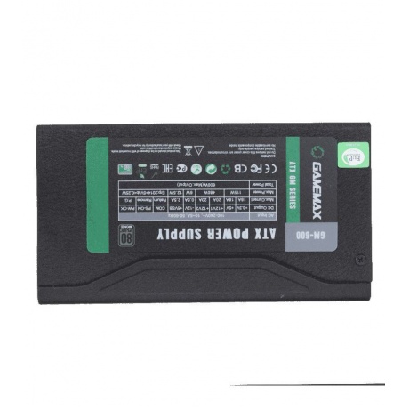 Блок питания GameMax ATX 600W (GM-600) - фото 3