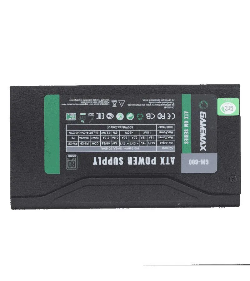 Блок питания GameMax ATX 600W (GM-600) - фото 3