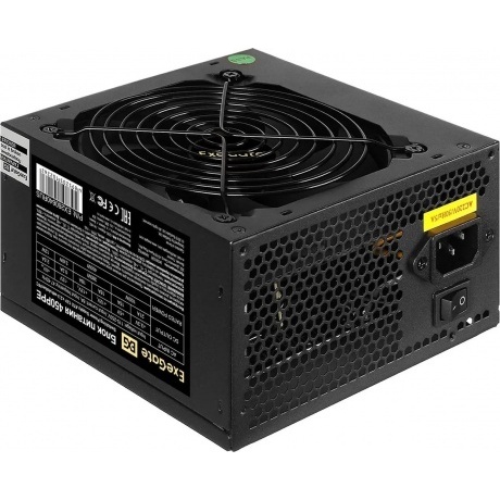 Блок питания ExeGate 450W black OEM (EX260640RUS-PC) - фото 1
