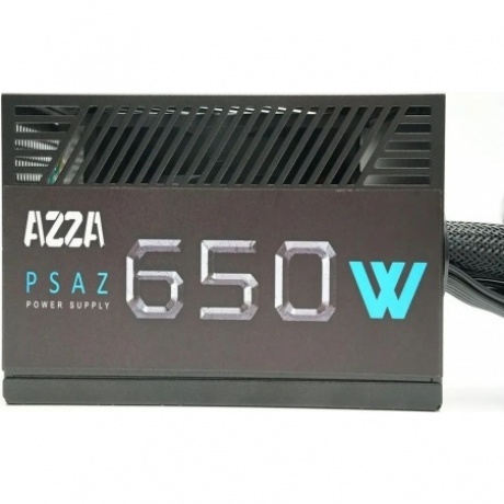 Блок питания Azza ATX 650W PSAZ-650B 80+ bronze - фото 6