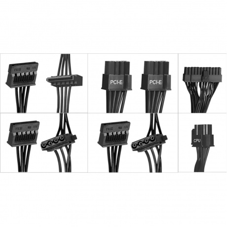 Блок питания Digma ATX 650W DPSU-650W - фото 9