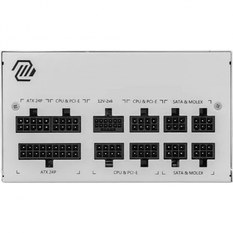 Блок питания MSI MAG A850GL (306-7ZP8A24-CE0) White - фото 4