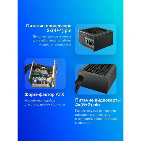 Блок питания GamerStorm PK650D (R-PK650D-FA0B-WGEU) - фото 10