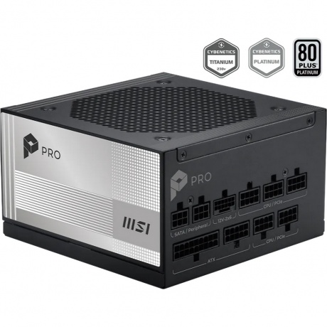 Блок питания ATX 1000W PRO A1000PL PCIE5 MSI - фото 2