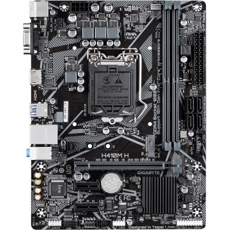 Материнская плата Gigabyte H410M H - фото 2