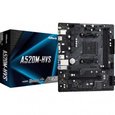Материнская плата Asrock A520M-HVS