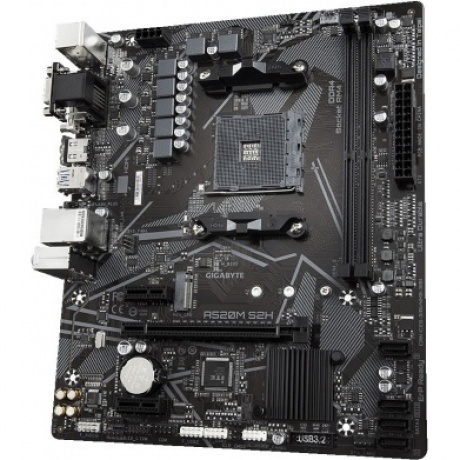 Материнская плата Gigabyte A520M S2H Socket AM4 - фото 4