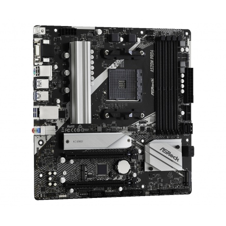 Материнская плата Asrock A520M PRO4 - фото 4