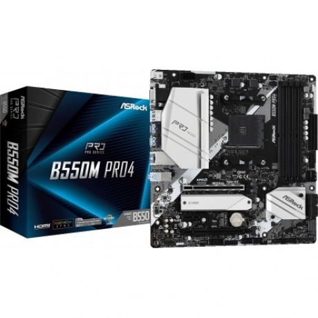 Материнская плата Asrock B550M PRO4 - фото 1