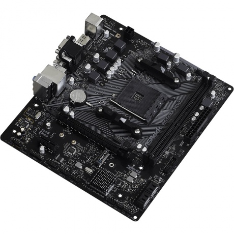 Материнская плата Asrock B550M-HDV Socket AM4 - фото 2