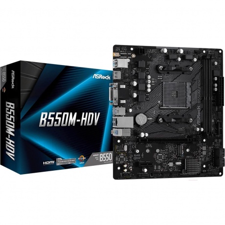 Материнская плата Asrock B550M-HDV Socket AM4 - фото 4