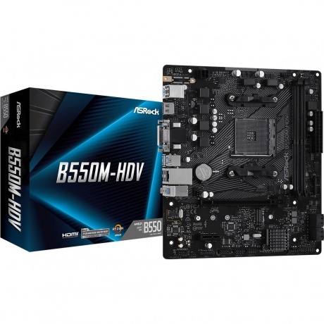 Материнская плата Asrock B550M-HDV Socket AM4 - фото 9