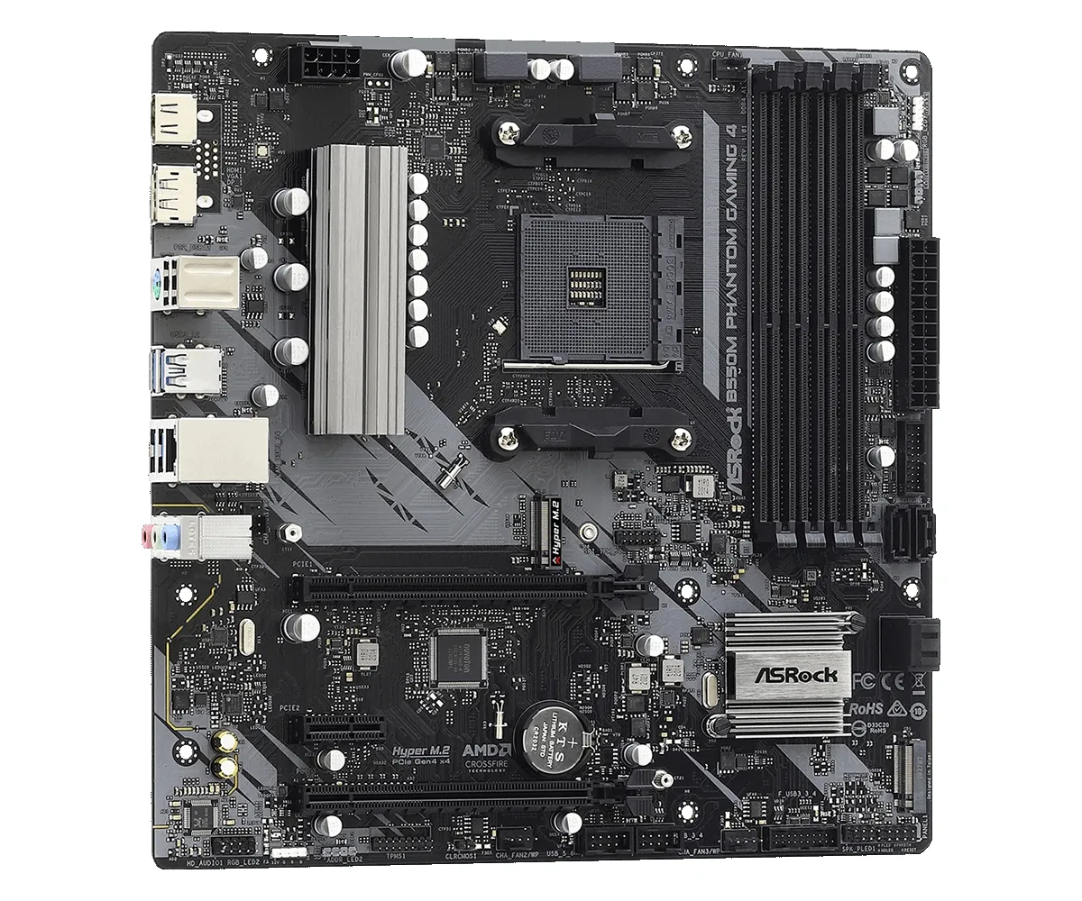 Материнская плата Asrock B550M PHANTOM GAMING 4 - фото 4